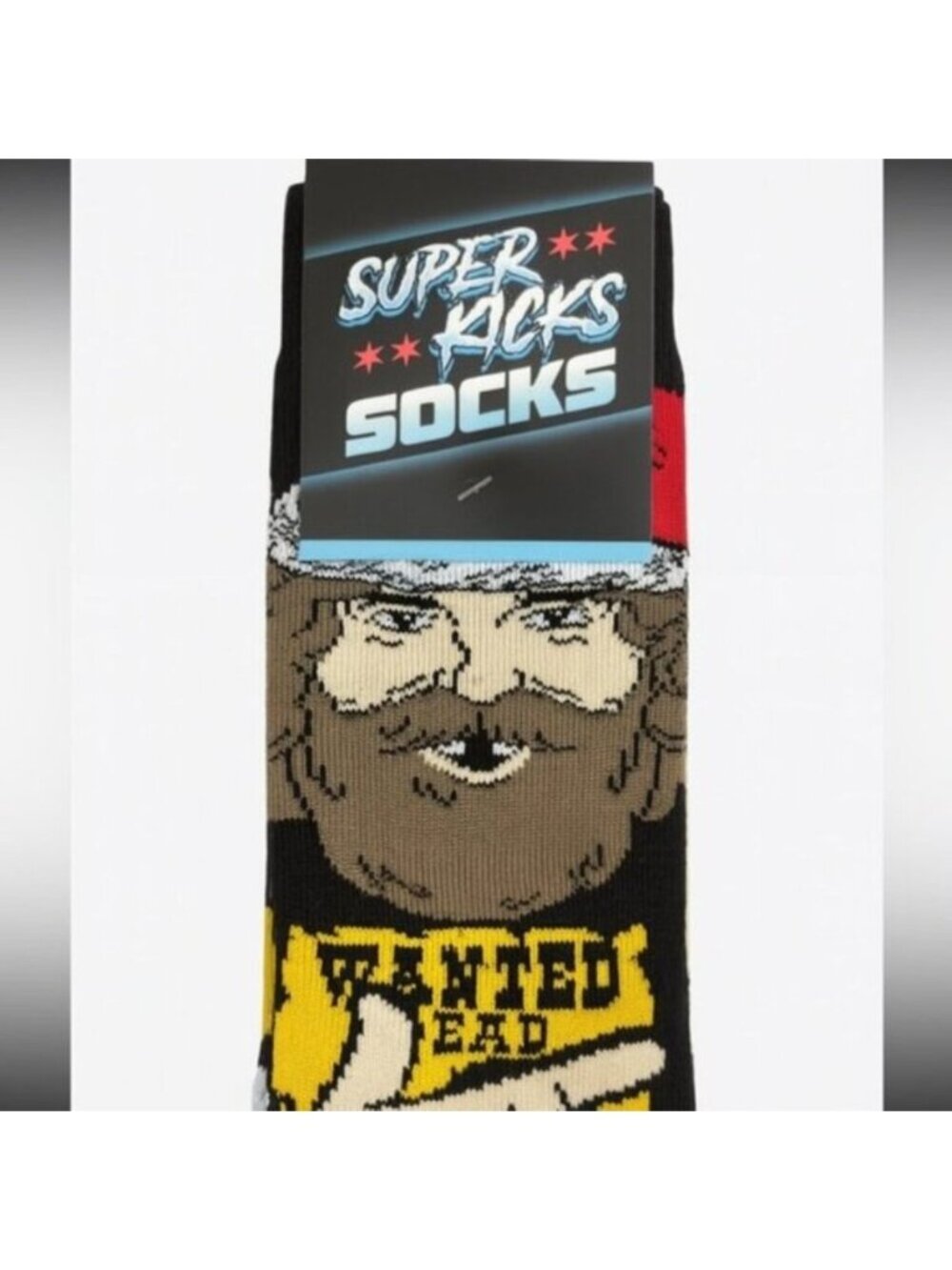 NWT Pro Wrestling Tees Mick Foley Christmas Saint Mick Socks